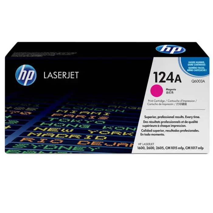 HP 124A Q6003A Magenta Original Toner - 1