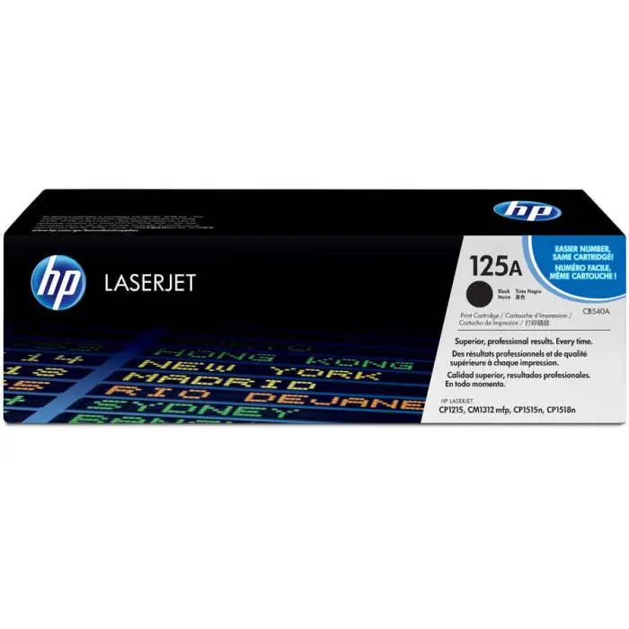 HP 125A CB540A Original Black Toner - 1