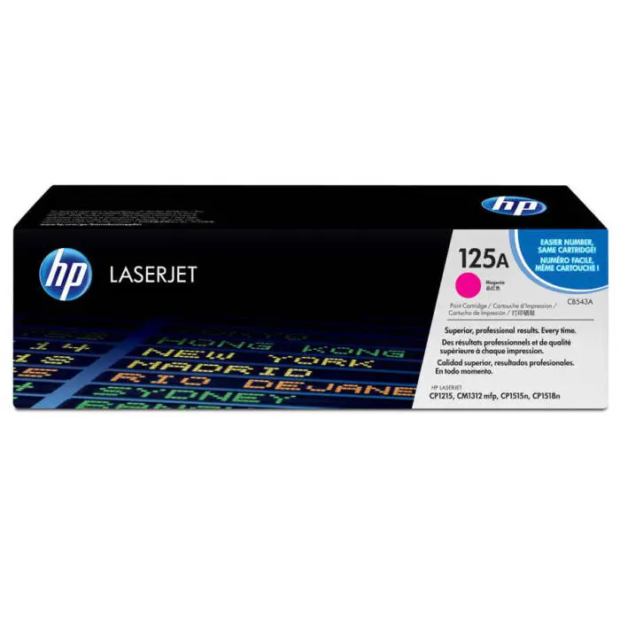 Hp 125A -CB543A Orijinal Kırmızı Toner - 1