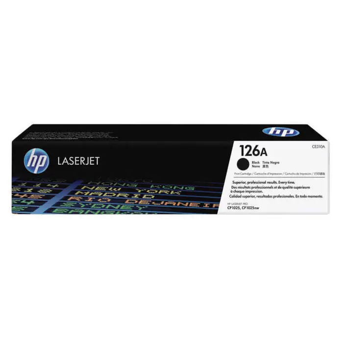HP 126A CE310A Original Black Toner - 1