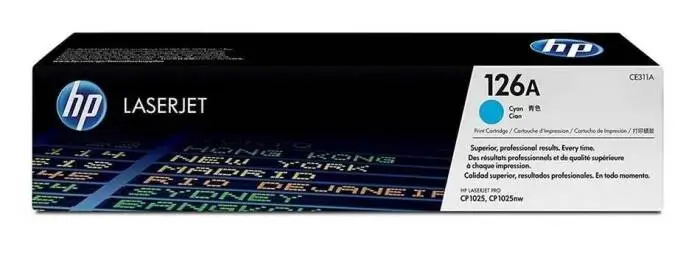 Hp 126A-CE311A Orijinal Mavi Toner - 1