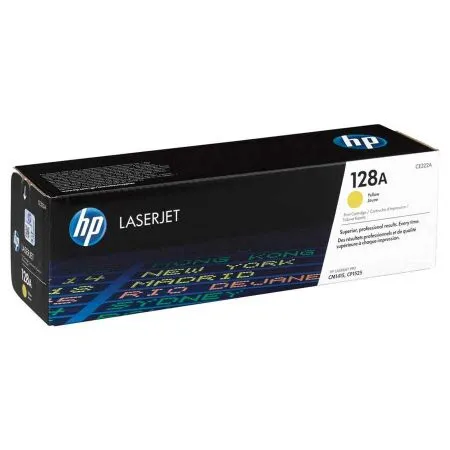 Hp 128A -CE322A Orijinal Sarı Toner - Hp