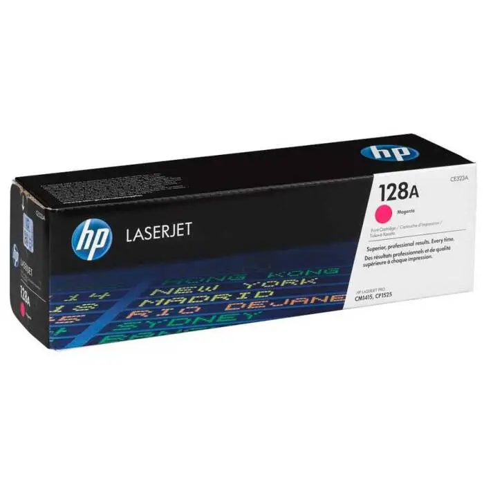 HP 128A CE323A Original Magenta Toner - 1