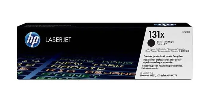 HP 131X CF210X Original Black Toner - 1