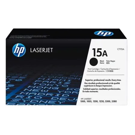 HP 15A C7115A Black Original Toner - 1