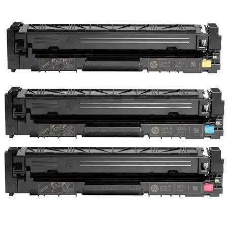 HP 201X CF253XM Original Color Toner Economic Pack - 2