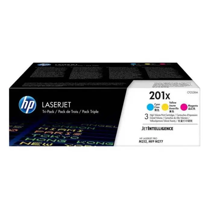 HP 201X CF253XM Original Color Toner Economic Pack - 1