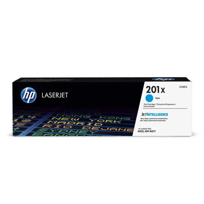 HP 201X CF401X Original Cyan Toner - 1
