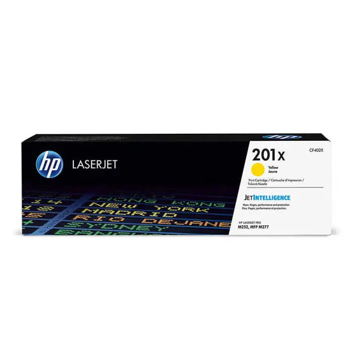 HP 201X CF402X Original Yellow Toner - 1