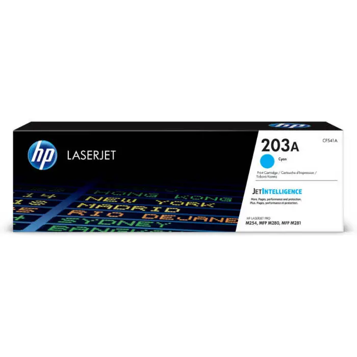 HP 203A CF541A Cyan Original Toner - 1