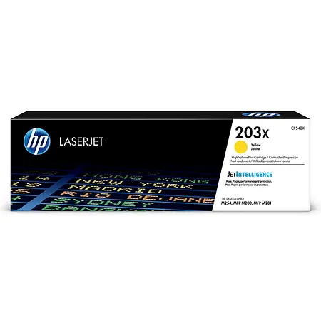 Hp 203X-CF542X Orijinal Sarı Toner - Hp