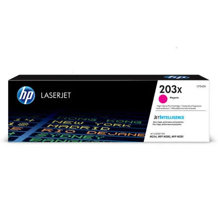 Hp 203X-CF543X Orijinal Kırmızı Toner - Hp