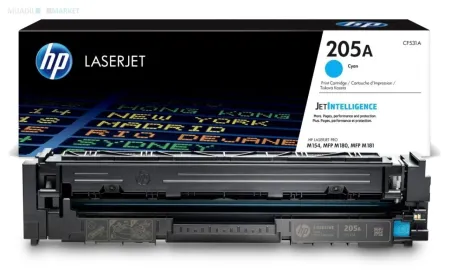 Hp 205A-CF531A Mavi Orijinal Toner - Hp