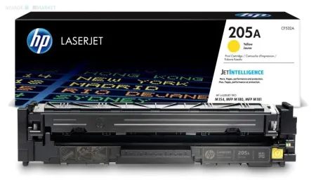 Hp 205A-CF532A Sarı Orijinal Toner - Hp