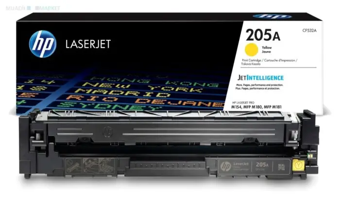 Hp 205A-CF532A Sarı Orijinal Toner - 1