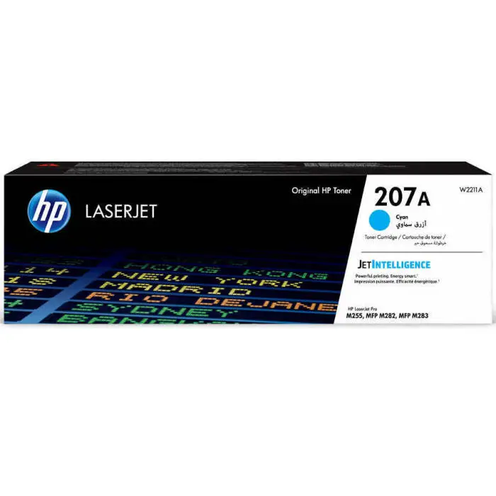HP 207A W2211A Cyan Original Toner - 1