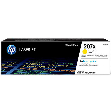 Hp - Hp 207X-W2212X Sarı Orjinal Toner Yüksek Kapasiteli