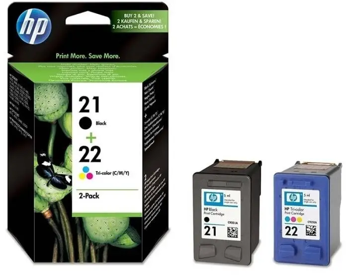 Hp 21-22-SD367AE Oriijinal Kartuş Paketi - 1