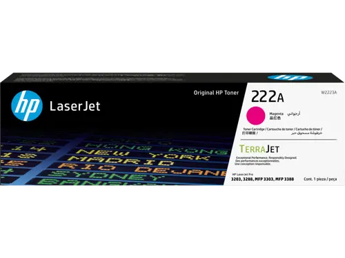 HP 222A W2223A Magenta Original Toner - 1