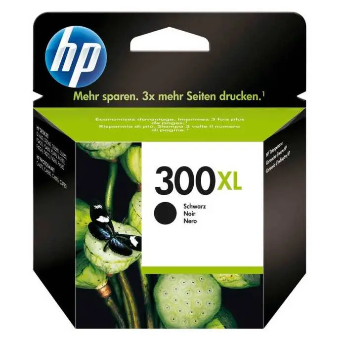 HP 300XL-CC641E Original Black Cartridge - 1