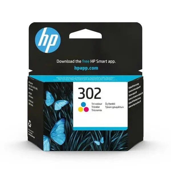 HP 302-F6U65AE Original Color Cartridge - 1