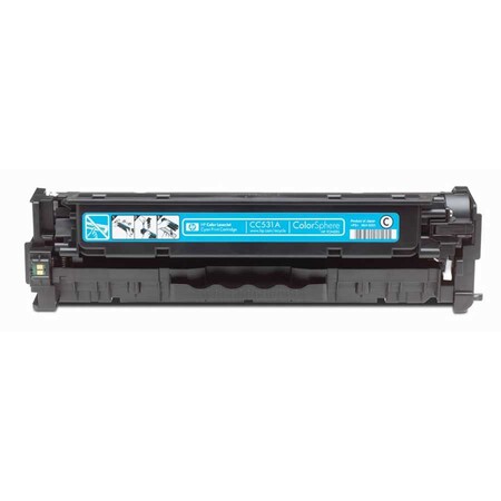 Hp 304A-CC531A Orjinal Mavi Toner - Thumbnail