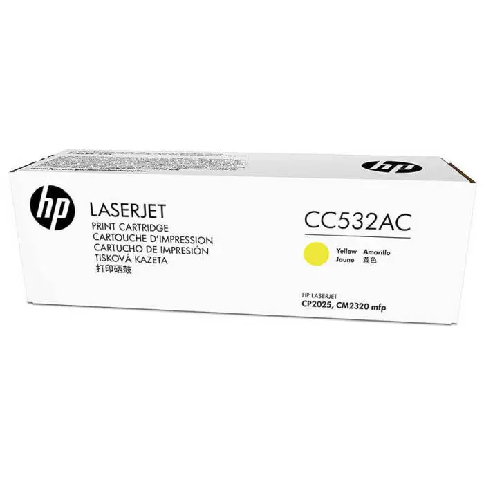 HP 304A CC532AC Yellow Original Toner - 1