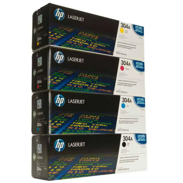 HP 304A Original Toner Set - 1
