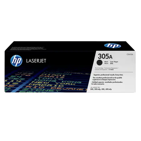 HP 305A CE410A Black Original Toner - 1