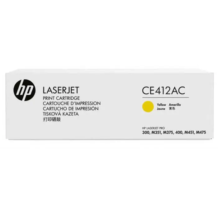 HP 305A-CE412AC Yellow Original Toner - 1