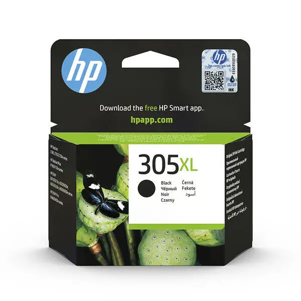 HP 305XL-3YM62AE Black Original High Capacity Cartridge - 1