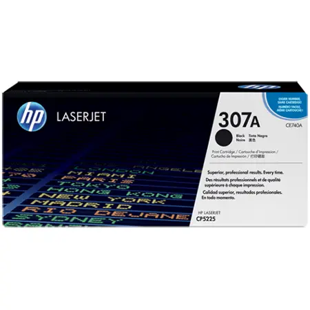 HP 307A-CE740A Black Original Toner - 1