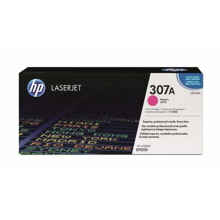 Hp 307A-CE743A Kırmızı Orijinal Toner - 1