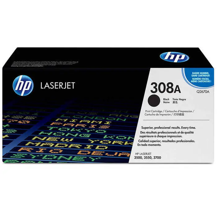 Hp 308A-Q2670A Siyah Orijinal Toner - 1