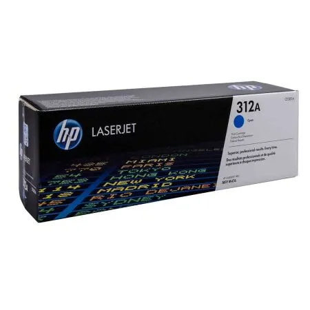 HP 312A-CF381A Cyan Original Toner - Hp