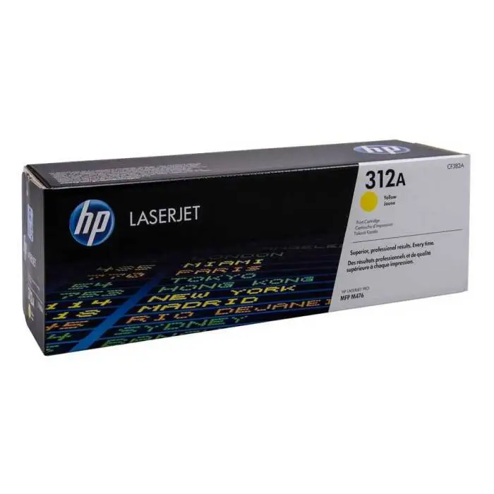 HP 312A-CF382A Yellow Original Toner - 1