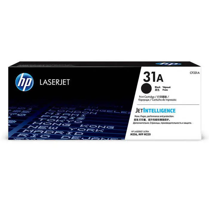 HP 31A-CF231A Black Original Toner - 1