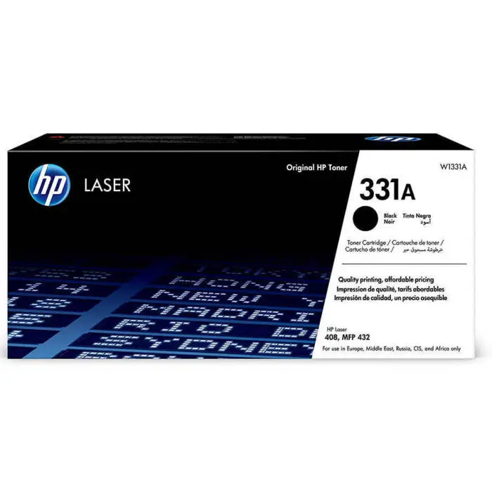 HP 331A- W1331A Siyah Orijinal Toner - 1