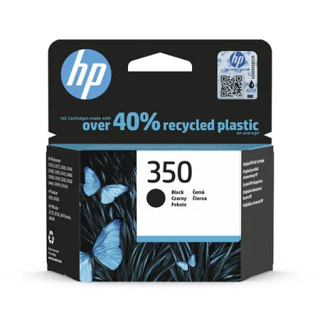 Hp 350-CB335E Orijinal Siyah Kartuş - Hp