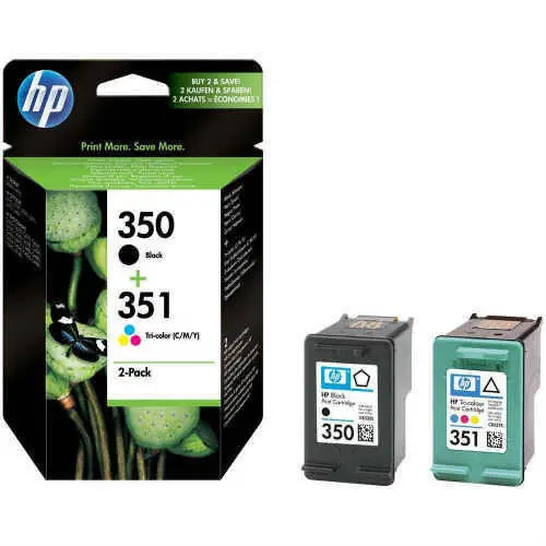 HP 350 / 351 SD412EE Orijinal Kartuş Avantaj Paketi - 1