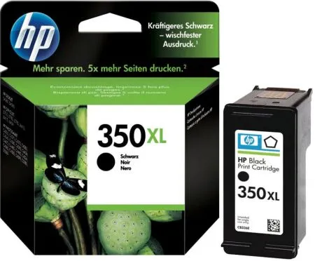 HP 350XL-CB336E Black High Capacity Original Cartridge - Hp