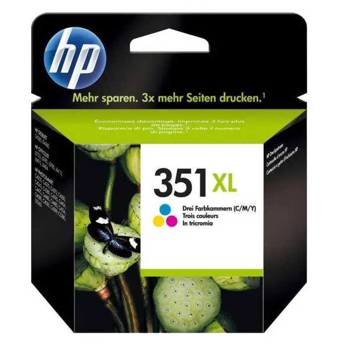 Hp 351XL-CB338E Renkli Orijinal Kartuş Yüksek Kapasite - 1