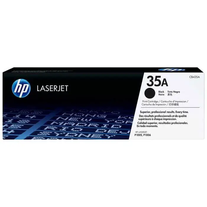 HP 35A-CB435A Black Original Toner - 1