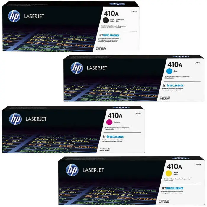 Hp CF410A/CF411A/CF412A/CF413A Orijinal Toner Seti - 1