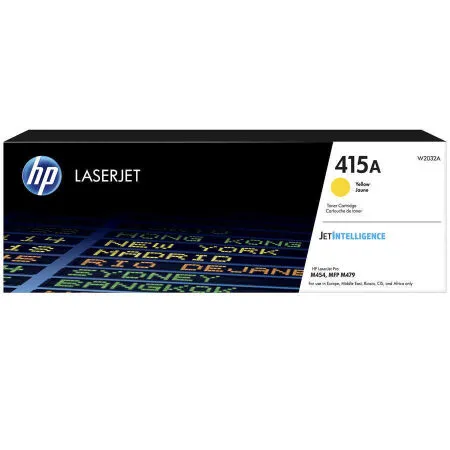 Hp 415A-W2032A Sarı Orijinal Toner - Hp