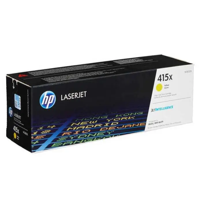 HP 415X-W2032X Yellow Original High Capacity Toner - 1