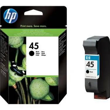 HP 45-51645AE Original Black Cartridge - 1