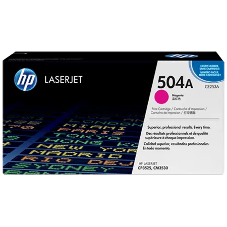 HP 504A CE253A Original Magenta Toner - 1