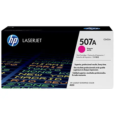 HP 507A CE403A Original Magenta Toner - 1