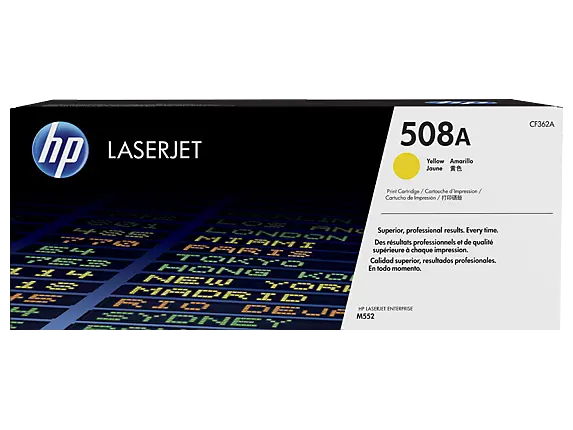 HP 508A CF362A Original Yellow Toner - 1